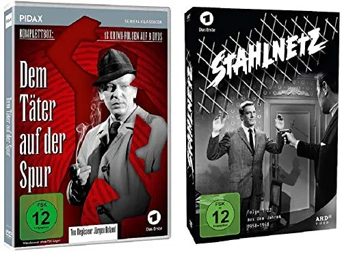 Stahlnetz Gesamtbox + Dem Täter auf der Spur Gesamtbox [DVD Box Set]