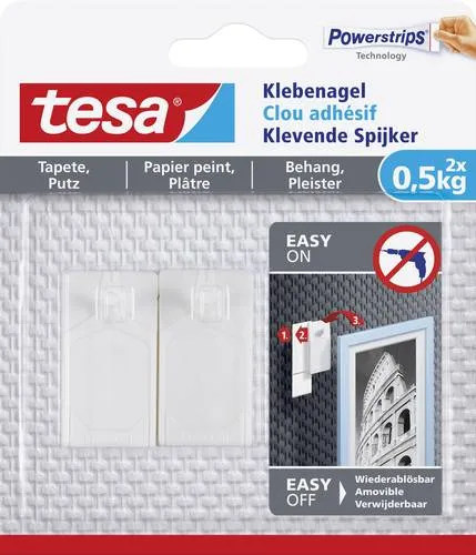 TESA 77772 Klebenagel Weiß Inhalt: 2St. in weiß von tesa
