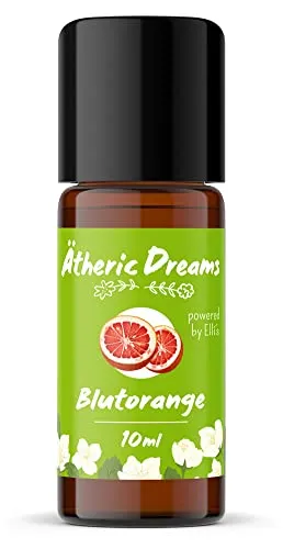 Ätheric Dreams | Blutorange | Reines ätherisches Öl | 100% Naturrein für Aromatherapie, Massage & mehr | Für Duft Diffusor, Badezusätze & Co | 10ml