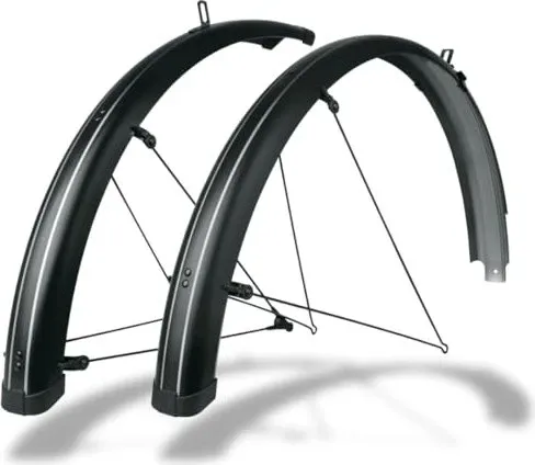 SKS Bluemels Stripes Schutzblech Set VR+HR 69 mm schwarz