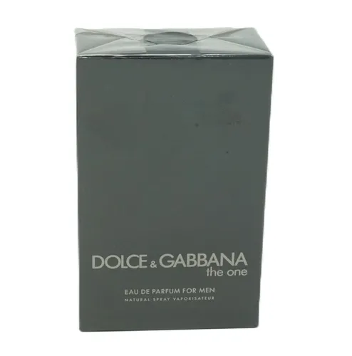 Dolce & Gabbana The One For Men Eau De Parfum 100ml - Herrendüfte mit orientalischem Duftprofil, ideal für den modernen Mann, betont durch Basilikum und Tabaknoten für ein luxuriöses Dufterlebnis.