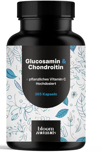 Bloom Naturals Glucosamin Chondroitin Kapseln