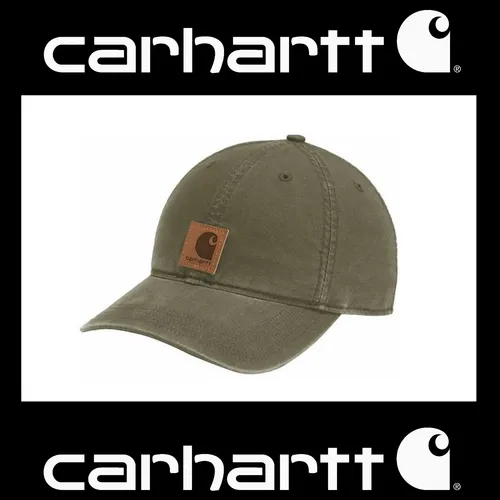 CARHARTT Workwear Baseballkappe Cap Odessa Canvas Army green AH0289 oliv grün