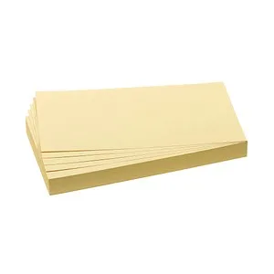 FRANKEN Moderationskarten gelb 9,5 x 20,5 cm, 500 Blatt