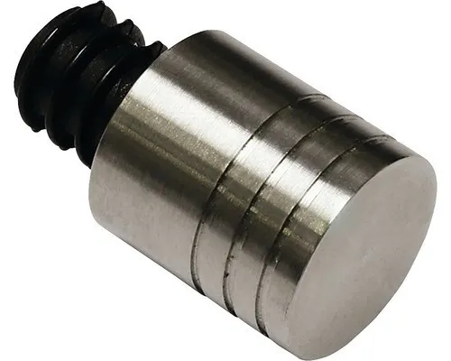Gardinia 11330 Endstück Zylinder für New York edelstahl Ø 12 mm Neu OVP
