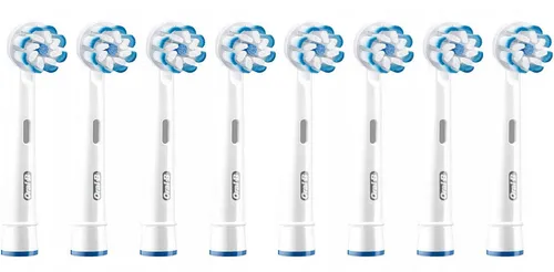 Braun Oral-B EB60 Sensi UltraThin Ersatzbürsten 8er-Pack - Ersatzbürsten für elektrische Zahnbürsten, sanft zur Zahnfleisch und sorgen für eine gründliche Reinigung.