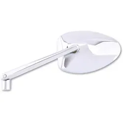 HIGHSIDER FERRARA 2 Außenspiegel links/rechts verchromt - Außenspiegel-Komplettsets mit elegantem verchromtem Design, für optimalen Sicht und Sicherheit beim Fahren