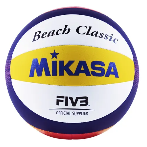 Mikasa Beach Classic BV551C - Wettkampf Beachvolleyball - Bälle für Outdoor-Sportarten, FIVB-zugelassener Wettkampfspielball, ideal für professionelle Beach-Volleyball-Spiele.