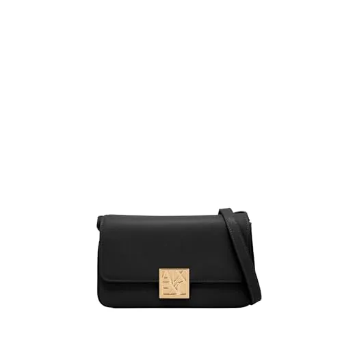 Armani Exchange Amy Umhängetasche 21 cm schwarz – Stilvoll und Praktisch - Elegante Umhängetasche von Armani Exchange, 21 cm, ideal für den täglichen Gebrauch. Mit ihrem stilvollen Design und der handlichen Größe ist sie der perfekte Begleiter für jede Gelegenheit.