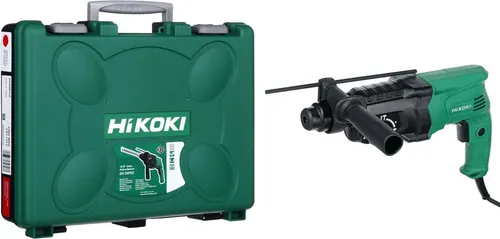 Hikoki DH24PH2 Bohr- und Meißelhammer SDS-plus 730W - Bohrhammer für leistungsstarkes Arbeiten mit 830W, SDS-Plus Aufnahme und Zusatzgriff für optimale Handhabung. Ideal für professionelle Anwendungen.