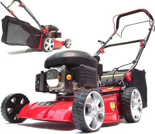 Benzin Rasenmäher 410mm Radantrieb 55793 Antrieb 41 cm Motor Mäher Selbstantrieb