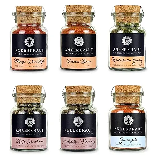 Ankerkraut Grill Set 6 Gewürze von Ankerkraut