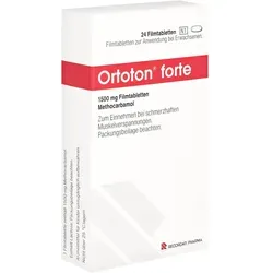 Produktbild Ortoton Forte 1500 mg Filmtabletten 24 St