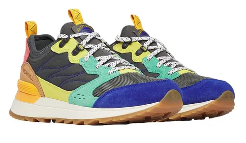 Merrell Alpine 83 Sneaker Recraft alloy/multi 41,5 - Herren Wanderschuhe mit innovativem Design, aus hochwertigem Wildleder und 100% recyceltem Textil, ideal für nachhaltige Outdoor-Abenteuer.