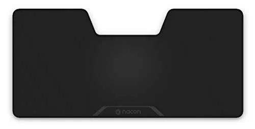 Nacon PCMM-500ES Mauspad, Schwarz – Mauspad (Schwarz, Uniform, Gaming-Mauspad)