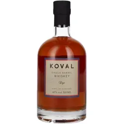 Koval RYE Single Barrel Whiskey 40% Vol. 0,5l