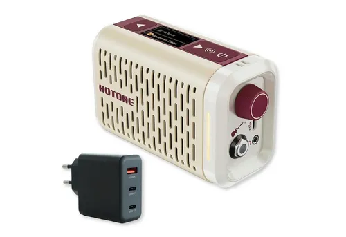 Hotone Gitarren-Verstärker AP-5WH Pulze Mini mit Ladegerät – Kompakter 5W Verstärker für E-Gitarren - Der Hotone Gitarren-Verstärker AP-5WH Pulze Mini ist ein handlicher 5W Verstärker mit Akku und vielseitigen Soundmöglichkeiten. Ideal für Musiker, die unterwegs nicht auf hochwertigen Klang verzichten möchten.