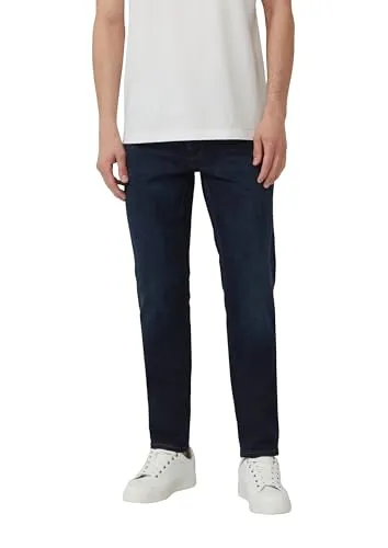 s.Oliver Jeans Nelio - Slim Fit Dunkelblau - Modische Slim Fit Jeans mit Hyperstretch für optimalen Tragekomfort, mittelhoher Bund und praktische 5-Pocket-Form, ideal für jeden Anlass.