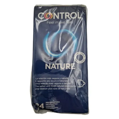CONTROL NATURE Elastische Naturlatex-Kondome - 24 Stück.