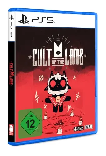 Cult Of The Lamb für Sony PlayStation 5 - Neu & Sealed - PC- & Videospiele, einzigartiges Gameplay mit einer Mischung aus Roguelike und Management-Elementen für fesselndes Spielerlebnis.