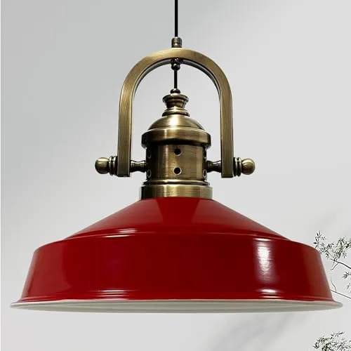 Bamyum Pendelleuchte Asletl in rot von Bamyum