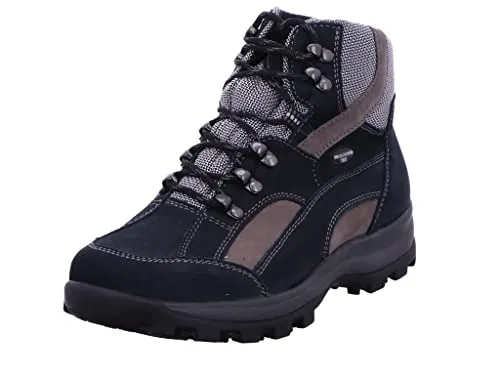 Waldläufer Holly Damen Komfort Stiefeletten - Blau - 40,5 EU - Wanderschuhe mit Waldläufer-Tex Membran für Wasser- und Winddichtigkeit, herausnehmbarer Einlegesohle und Luftpolstersohle für höchsten Tragekomfort. Ideal für Outdoor-Aktivitäten!