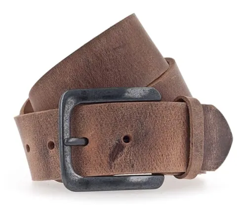 Vanzetti Ledergürtel braun W115 - Hochwertiger Ledergürtel aus 100% Leder in Light Brown, ideal für den casual Look. Robust und vielseitig einsetzbar, perfekt für jeden Anlass.