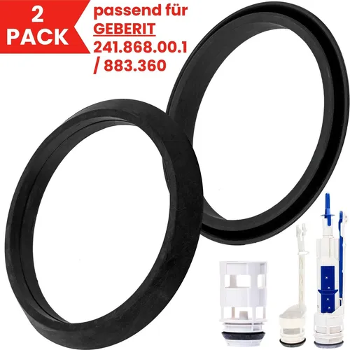 Bassin Dichtung kompatibel mit GEBERIT-Bassin Spülventil Typ 212 Dichtring UP