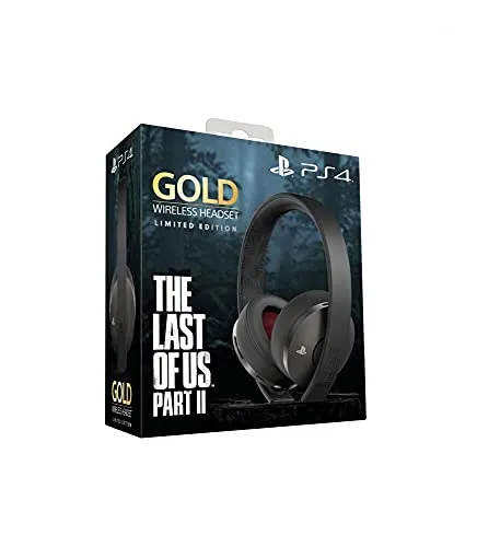 PlayStation Casque-micro sans fil PS4 Édition Spéciale The Last of Us part II - PlayStation 4, Limited Edition mit 3D Audio für ein immersives Spielerlebnis und herausragenden Komfort.