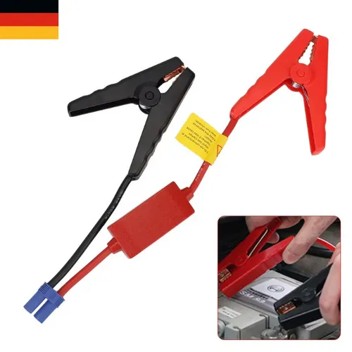 EC5 Starthilfekabel KFZ Auto Ersatzkabel Krokodilklemme auf EC5-Stecker 12V