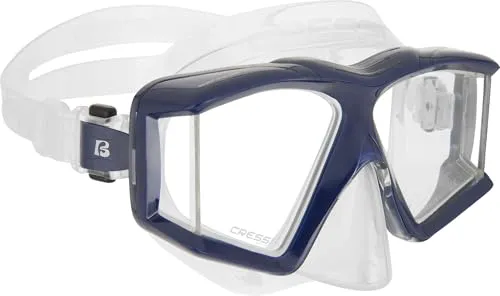 CRESSI Horizon Mask Clear/Blue Navy von Cressi