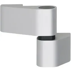 2D Aluminium-Türband, 2-teilig