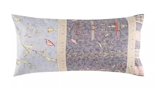 BASSETTI Satin-Kissenbezug OPLONTIS Grau 40x80 in grau von Bassetti