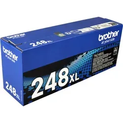 Brother Toner TN-248XLBK schwarz - Originaltoner mit hoher Kapazität für bis zu 3.000 Seiten, ideal für effizientes Drucken in Büros und Heimanwender