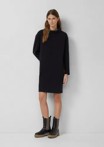 s.Oliver Minikleid Kleid Weiches Jerseykleid mit Rollkragen in schwarz von s.Oliver