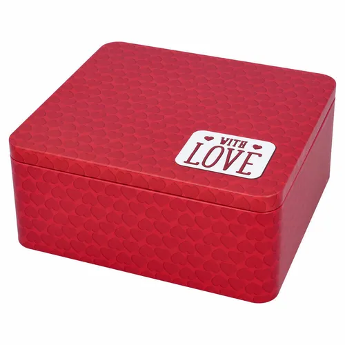 Birkmann Colour Kitchen Geschenkbox with Love Gebäckdose Plätzchendose 21x19cm
