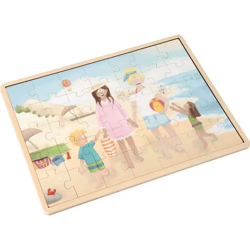 EDUPLAY 120789 Puzzle Strand Sie und Sie Familie