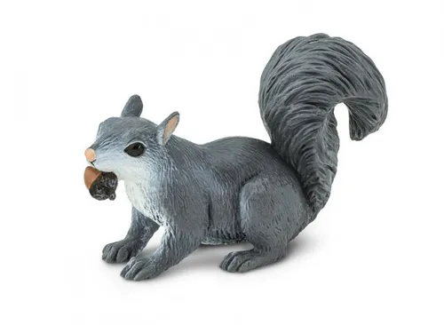 Produktbild eichhörnchen North America junior 7 cm Gummi grau