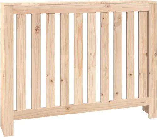 Produktbild vidaXL Heizkörperverkleidung aus Kiefernholz 108,5x19x84 cm