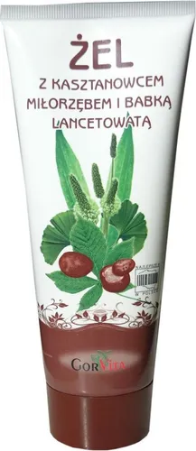 GORVITA Gel mit Rosskastanie, Ginkgo und Wegerich 200 ml