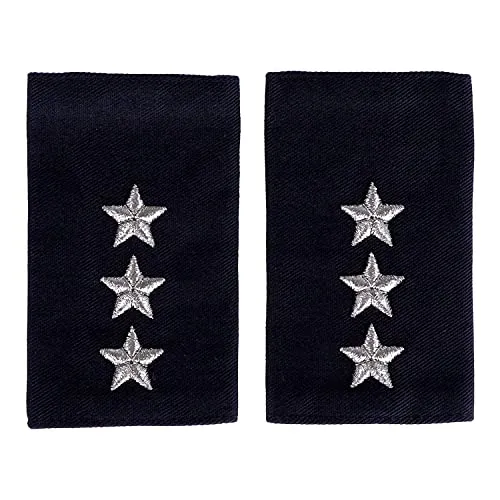 RescPol Schulterschlaufen ZOLL / 3 Sterne silber