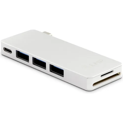 LMP Basic Hub 6 Port Silver (USB-C, 6 Ports) (18122)