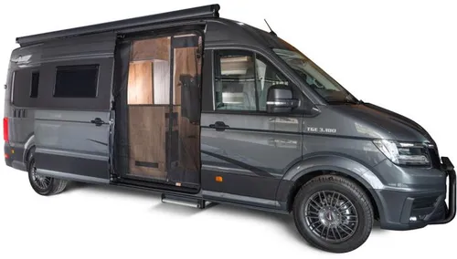 Mayr VanQuito Moskitonetz, Schiebetür rechts, VW Crafter/MAN TGE ab Bj. 2017, Magnet RV, feinmaschig