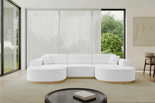 ALTDECOR Ecksofa MARI-U1-v2 in weiß von ALTDECOR