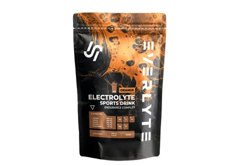 Everlyte Premium Elektrolyte Pulver Vegan Zuckerarm Orange Hydration Pulver, 245 g