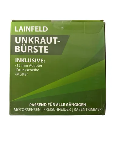 Unkrautbürste für Freischneider & Motorsense | Universelle Passform inkl. Ada...