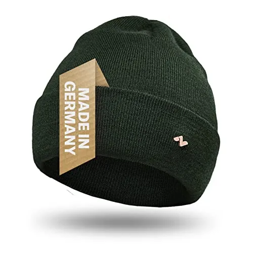 NYTTED® Beanie - 100% Merino-Wolle - Wintermütze für Herren und Damen - Hochwertige Beanie aus 100% Merino-Wolle, bietet optimale Wärme und Atmungsaktivität für kalte Tage – ideal für Outdoor-Aktivitäten und stylische Auftritte.