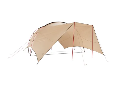 Grand Canyon Tahuta Shelter für 5 Personen - Mojave Desert - Sonnenschutz Tarp mit 3000 mm Wassersäule und UV 50+ Schutz, ideal für Outdoor-Abenteuer und Camping mit der Familie.
