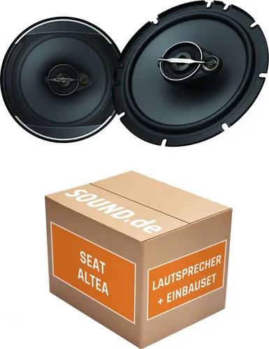 Pioneer TS-A1671F Einbaupaket für Seat Altea (2004-2009) - Komplettset für den einfachen Austausch der Lautsprecher in Ihrem Seat Altea. Mit 2x Pioneer Tief-Mitteltönern (320W MAX) und passendem Einbauzubehör. Genießen Sie verbesserten Sound und einfache Installation!