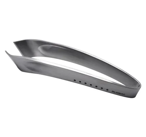 GLOBAL Grätenzange GS-63 - Küchenzangen, hochwertige Fischgräten-Pinzette aus rostfreiem Edelstahl, ideal zum sicheren Entfernen von Gräten ohne Bruch – perfektes Werkzeug für Fischliebhaber!